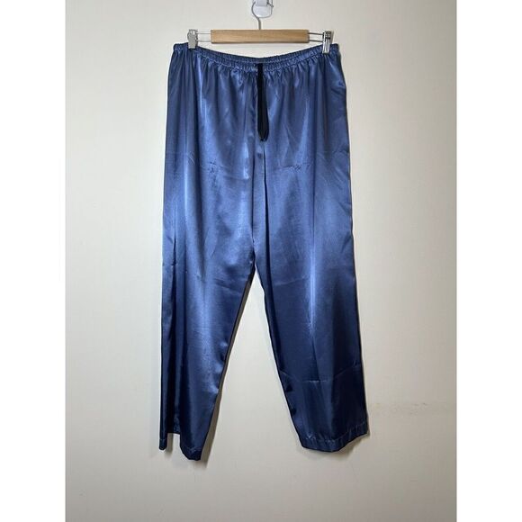 JONES NEW YORK Women's Large Blue Pajama Set Sleeveless Top Elastic Waist Pants - Picture 6 of 9